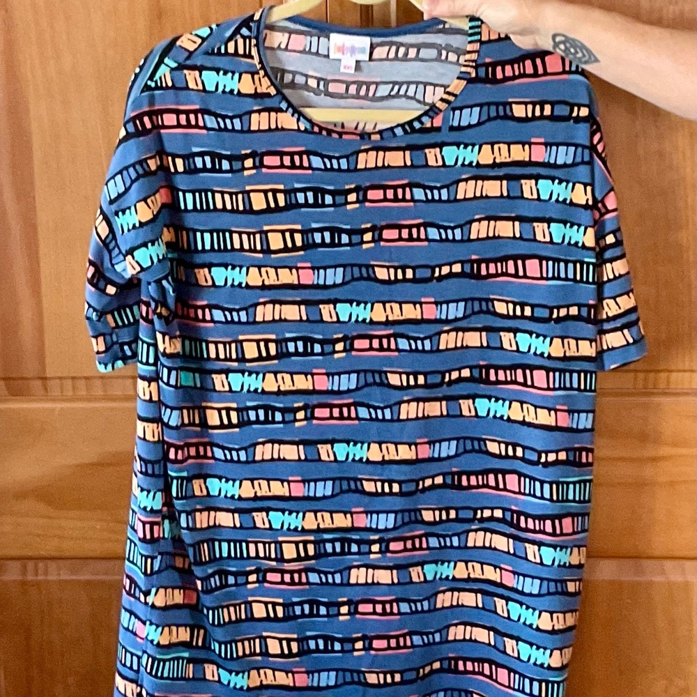 Patterned Lularoe Irma